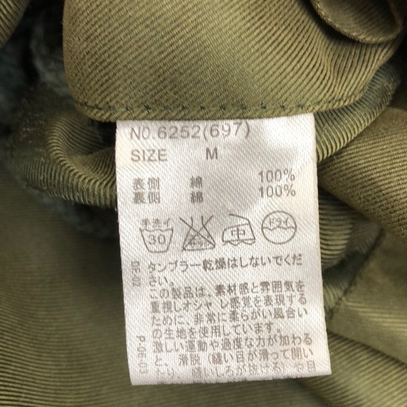 Ag Plus Olive Green Cape Style Jacket, Medium - Picture 6 of 6